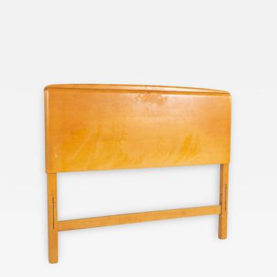 Heywood Wakefield Mid Century Maple Wheat Twin Headboard