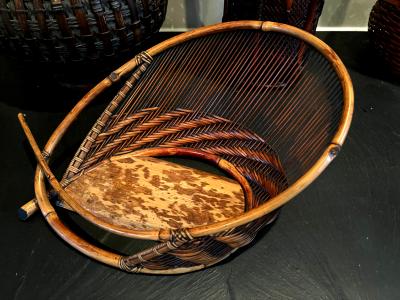 Hidaeki Honma Contemporary Japanese Bamboo Sculpture Honma Hideaki