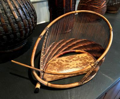 Hidaeki Honma Contemporary Japanese Bamboo Sculpture Honma Hideaki