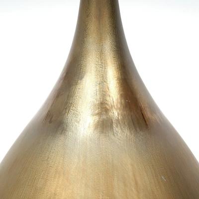 Hideaki Miyamura Tall Vase by Hideaki Miyamura in Bronze Glaze