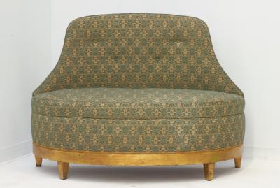 High Back Italian Loveseat 1940 Italy