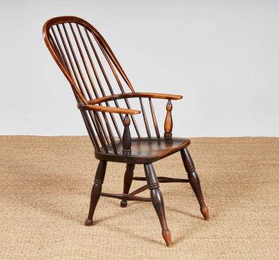 High Back Raked Windsor Armchair