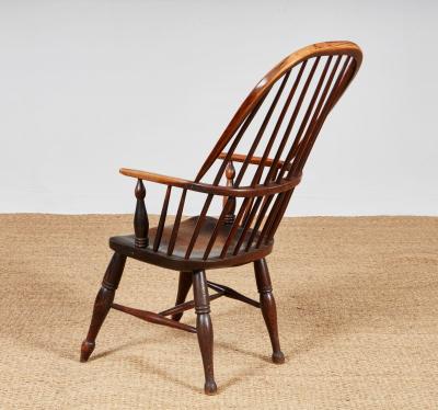 High Back Raked Windsor Armchair