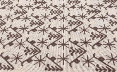 High Low Flat Weave Sardinian Rug