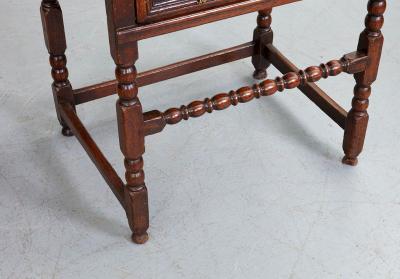 High Stretcher Bobbin Side Table