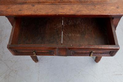High Stretcher Bobbin Side Table