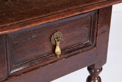 High Stretcher William and Mary Side Table
