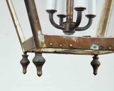 High Top Copper Lantern