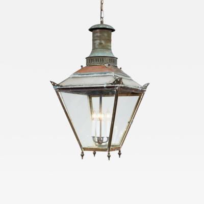 High Top Copper Lantern