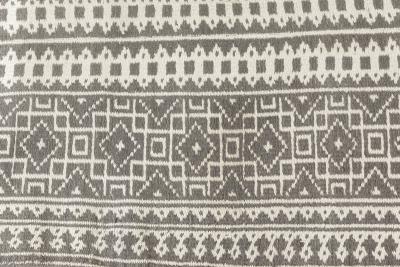 High quality Antique Indian Gray White Handmade Cotton Agra