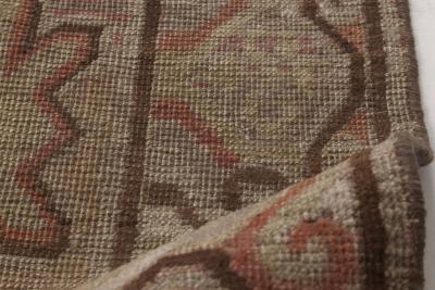 High quality Samarkand Brown Handwoven Wool Rug