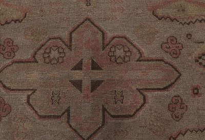 High quality Samarkand Brown Handwoven Wool Rug