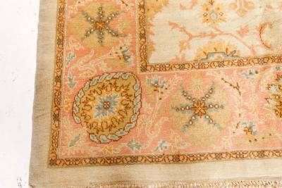 High quality Vintage Botanic Turkish Oushak Handmade Wool Carpet