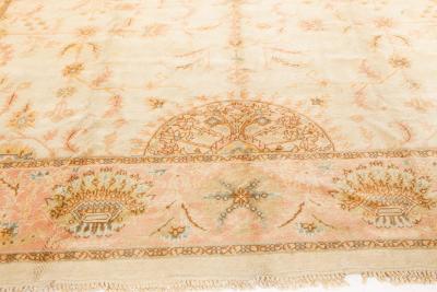 High quality Vintage Botanic Turkish Oushak Handmade Wool Carpet