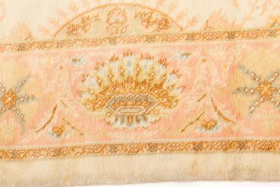 High quality Vintage Botanic Turkish Oushak Handmade Wool Carpet