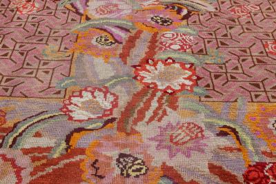 High quality Vintage French Art Deco Rug Designed by Jules Coudyser
