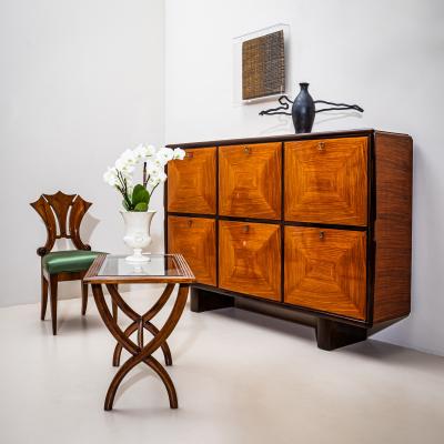 Highboard or Bar Cabinet Italy 1950s