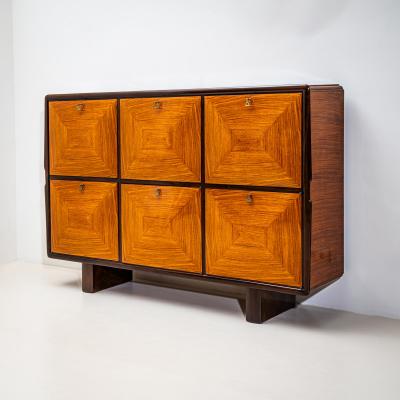 Highboard or Bar Cabinet Italy 1950s