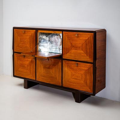 Highboard or Bar Cabinet Italy 1950s