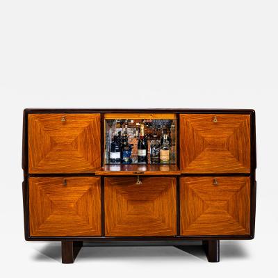 Highboard or Bar Cabinet Italy 1950s
