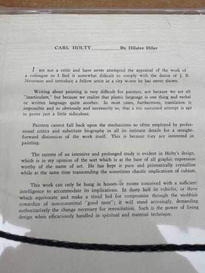 Hilaire Hiler Hilaire Hiler 1934 Silkscreen Print The Manitou 