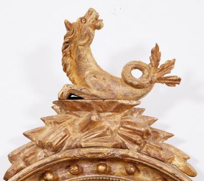 Hippocampus Regency Convex Mirror