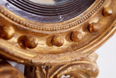 Hippocampus Regency Convex Mirror