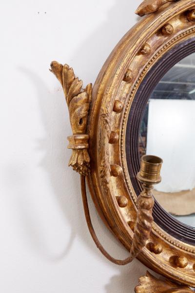 Hippocampus Regency Convex Mirror