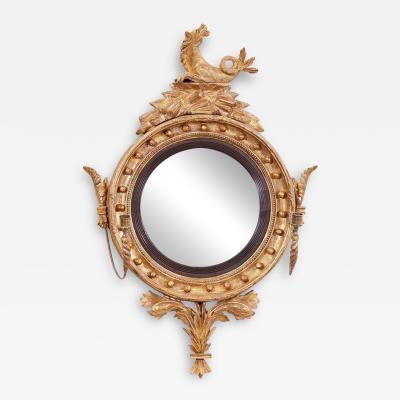 Hippocampus Regency Convex Mirror