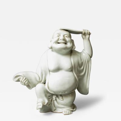 Hiradoware White Porcelain Hoti Figure