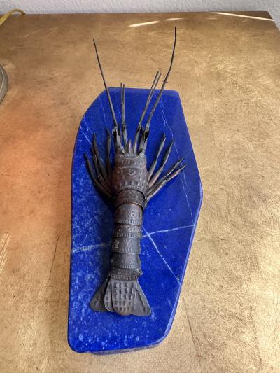 Hiroyoshi Myochin Japanese Articulated Copper Spiny Lobster