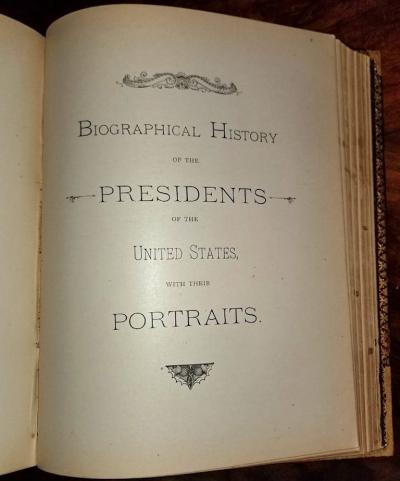 History of Ellis County Presidents of US 1892