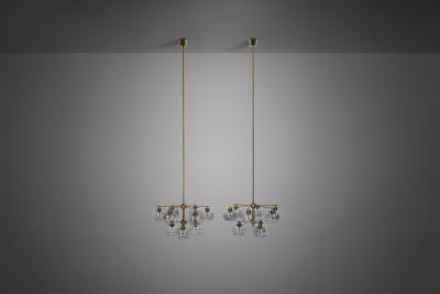 Holger Johansson Holger Johansson Ceiling Lamps for Westal Bankeryd Sweden 1960s