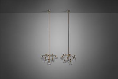 Holger Johansson Holger Johansson Ceiling Lamps for Westal Bankeryd Sweden 1960s