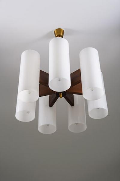 Holger Johansson Swedish chandeliers by Holger Johansson for Westal 1970s