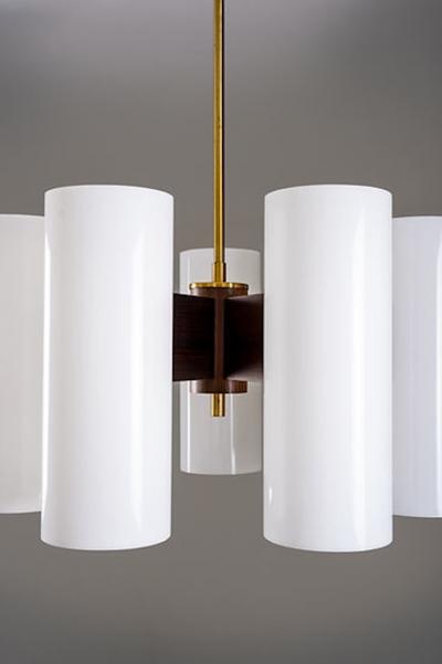 Holger Johansson Swedish chandeliers by Holger Johansson for Westal 1970s