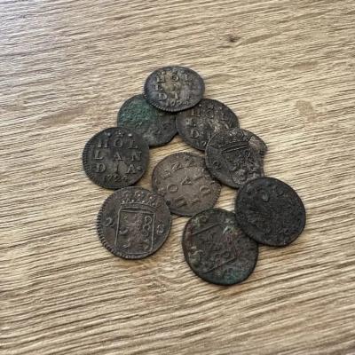 Holland VOC Akerendam 2 stuiver 1724 treasure