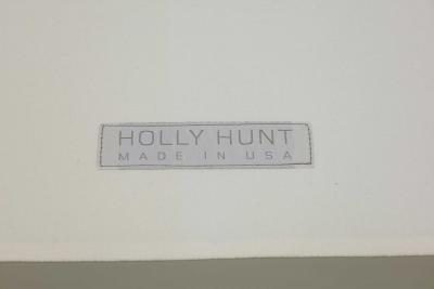 Holly Hunt Holly Hunt Cal King Spencer Bed in Leather and Walnut