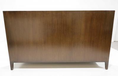Holly Hunt Holly Hunt Cal King Spencer Bed in Leather and Walnut
