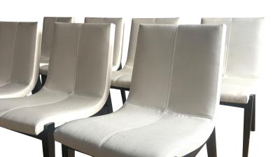 Holly Hunt Nine Holly Hunt Siren Dining Chairs