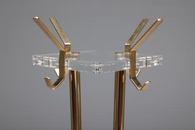 Hollywood Regency Coat Rack 1960s