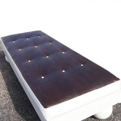 Hollywood Regency Daybed Bench