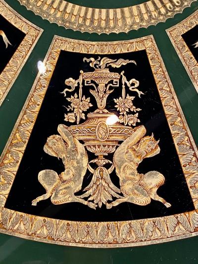 Hollywood Regency French Neoclassical Style glomis Center Table End Table