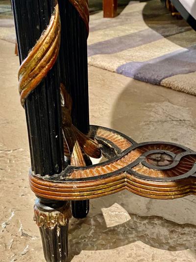 Hollywood Regency French Neoclassical Style glomis Center Table End Table