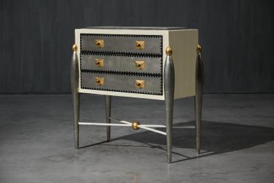 Hollywood Regency Glam Drawer Cabinets France 1970s