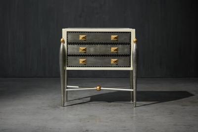 Hollywood Regency Glam Drawer Cabinets France 1970s