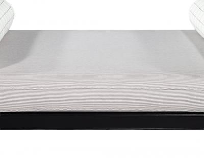 Hollywood Regency Italian Style Daybed Lounger in Black