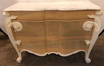 Hollywood Regency Louis XV Commode Nightstands or Dressers by Casaragi a Pair
