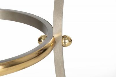 Hollywood Regency Maison Jansen Style Circular Dining Table ca 1970s