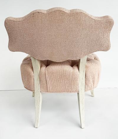 Hollywood Regency Panteges Tufted Chair Ambella Home Collection American Made